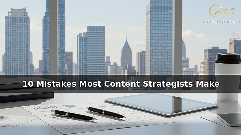 10 Mistakes Most Content Strategists Make