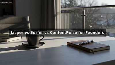 Jasper vs Surfer vs ContentPulse for Founders