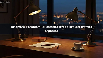 Risolvere i problemi di crescita irregolare del traffico organico
