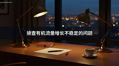 排查有机流量增长不稳定的问题