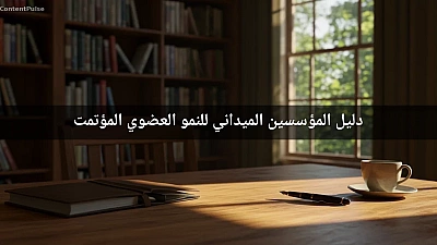 دليل المؤسسين الميداني للنمو العضوي المؤتمت