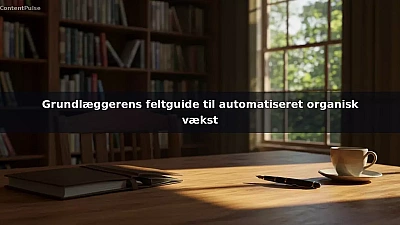 Grundlæggerens feltguide til automatiseret organisk vækst