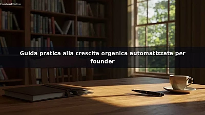 Guida pratica alla crescita organica automatizzata per founder