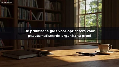 De praktische gids voor oprichters voor geautomatiseerde organische groei