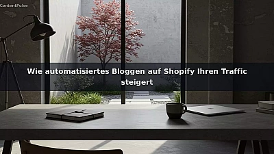 Wie automatisiertes Bloggen auf Shopify Ihren Traffic steigert