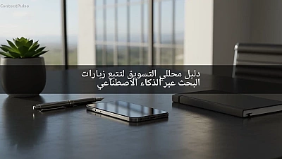 دليل محللي التسويق لتتبع زيارات البحث عبر الذكاء الاصطناعي