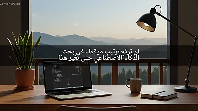 لن ترفع ترتيب موقعك في بحث الذكاء الاصطناعي حتى تغير هذا