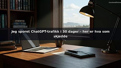 Jeg sporet ChatGPT-trafikk i 30 dager – her er hva som skjedde