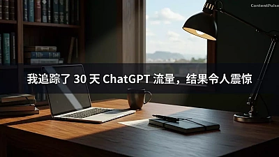 我追踪了 30 天 ChatGPT 流量，结果令人震惊