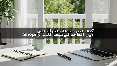كيف تدير مدونة متجرك على Shopify دون الحاجة لتوظيف كاتب