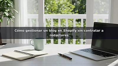 Cómo gestionar un blog en Shopify sin contratar a redactores