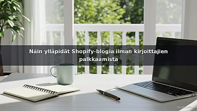 Näin ylläpidät Shopify-blogia ilman kirjoittajien palkkaamista