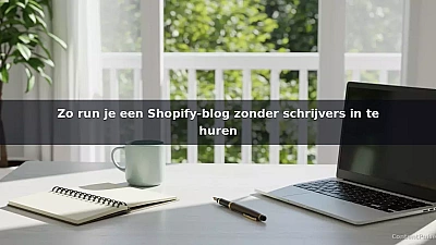 Zo run je een Shopify-blog zonder schrijvers in te huren