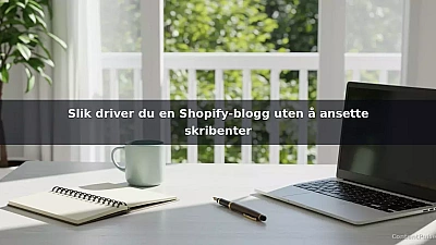 Slik driver du en Shopify-blogg uten å ansette skribenter