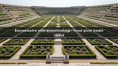 Emneklustre eller enkeltindlæg – hvad giver bedst vækst