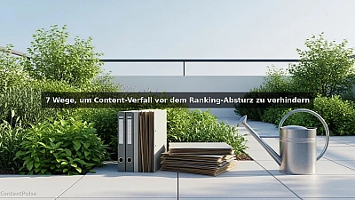 7 Wege, um Content-Verfall vor dem Ranking-Absturz zu verhindern