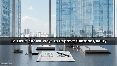 12 Little-Known Ways to Improve Content Quality