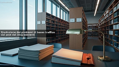Risoluzione dei problemi di basso traffico dai post del blog esistenti