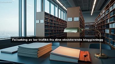Feilsøking av lav trafikk fra dine eksisterende blogginnlegg