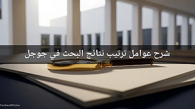 شرح عوامل ترتيب نتائج البحث في جوجل