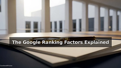 The Google Ranking Factors Explained