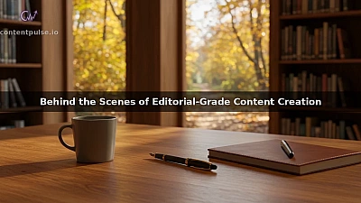 Behind the Scenes of Editorial-Grade Content Creation