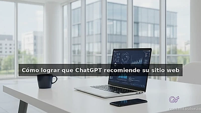 Cómo lograr que ChatGPT recomiende su sitio web