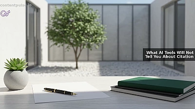 What AI Tools Will Not Tell You About Citation