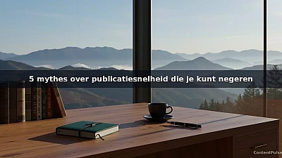 5 mythes over publicatiesnelheid die je kunt negeren