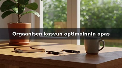 Orgaanisen kasvun optimoinnin opas