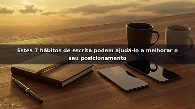 Estes 7 hábitos de escrita podem ajudá-lo a melhorar o seu posicionamento