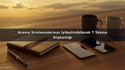 Arama Sıralamalarınızı İyileştirebilecek 7 Yazma Alışkanlığı