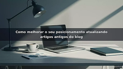Como melhorar o seu posicionamento atualizando artigos antigos do blog
