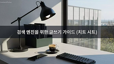 검색 엔진을 위한 글쓰기 가이드 (치트 시트)