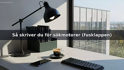 Så skriver du för sökmotorer (fusklappen)