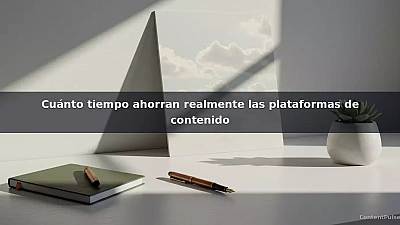 Cuánto tiempo ahorran realmente las plataformas de contenido